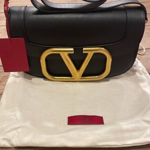 Valentino Garavani Women's V-Logo Large Shoulder Bag